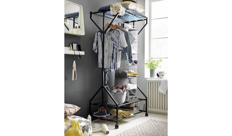 Clothes hanger rack argos sale