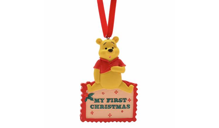 Disney Winnie the Pooh Christmas Hanging Decoration