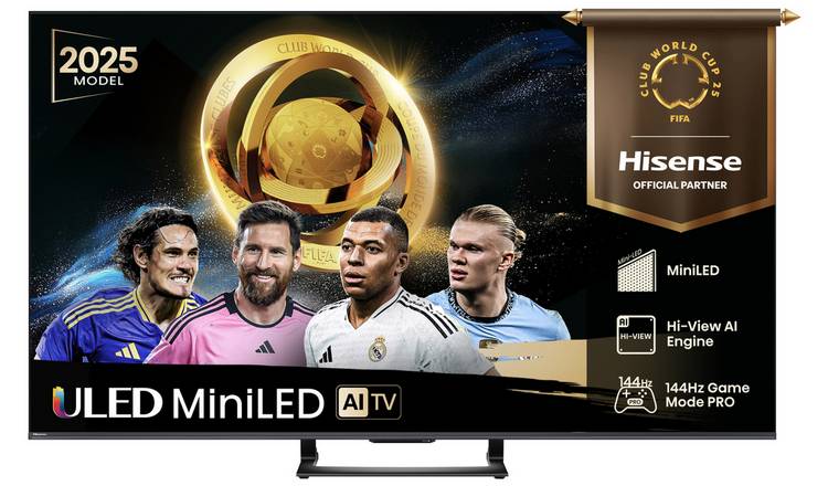 Hisense 65 Inch 65U7QTUK Smart 4K UHD HDR Mini LED Freely TV