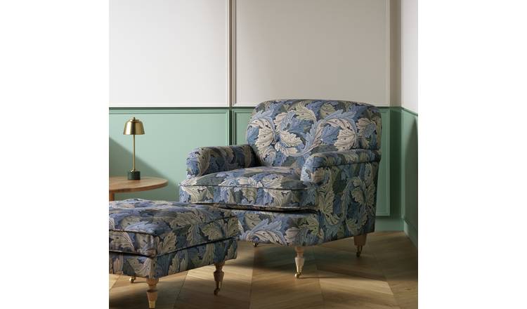 Habitat x Morris & Co. Merton Acanthus Fabric Armchair