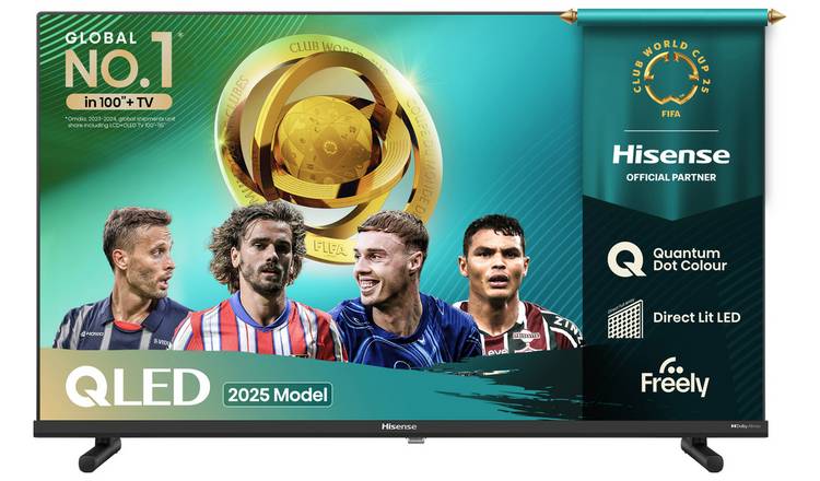 Hisense 40 Inch 40E5QTUK Smart 4K FHD HDR QLED Freely TV