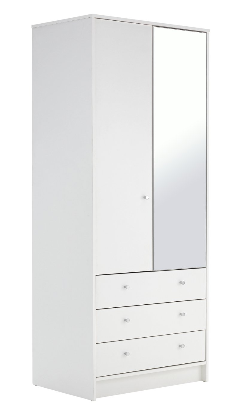 Argos Home Malibu 4 Piece 2 Door Mirror Wardrobe Set Review