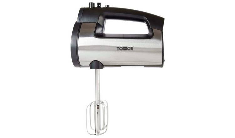 Tower T12016 300W Hand Mixer - Stainless Steel