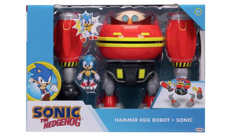Sonic Hammer Robot Exploding Playset