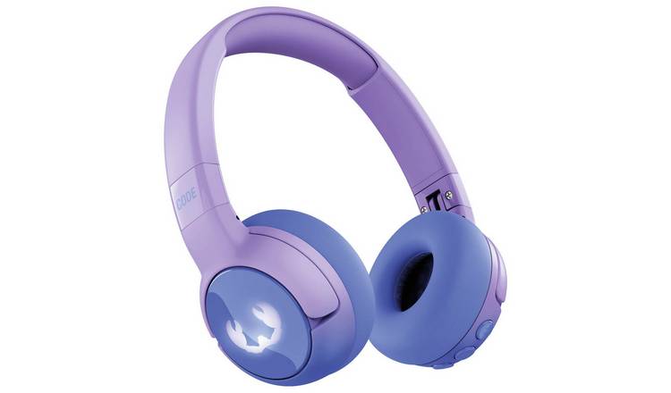 Fresh 'n Rebel Code Junior On-Ear Wireless Headphones-Purple