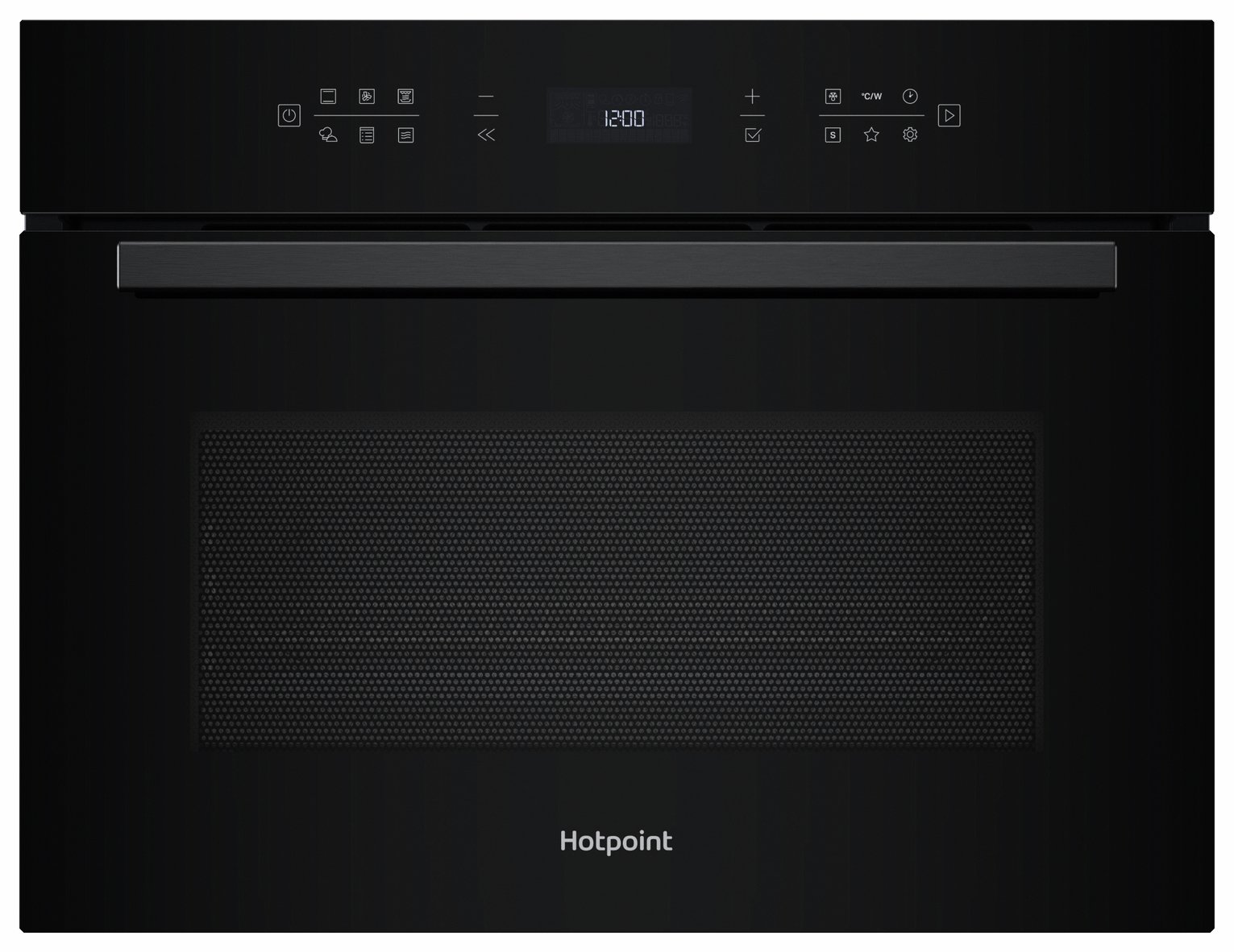 Hotpoint HCW6O7HTSBUK 950W Built In Microwave - Black