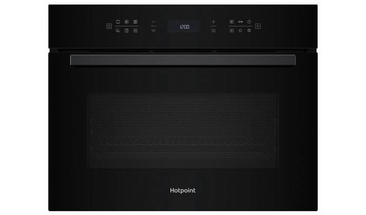 Hotpoint HCW6O7HTSBUK 950W Built In Microwave - Black