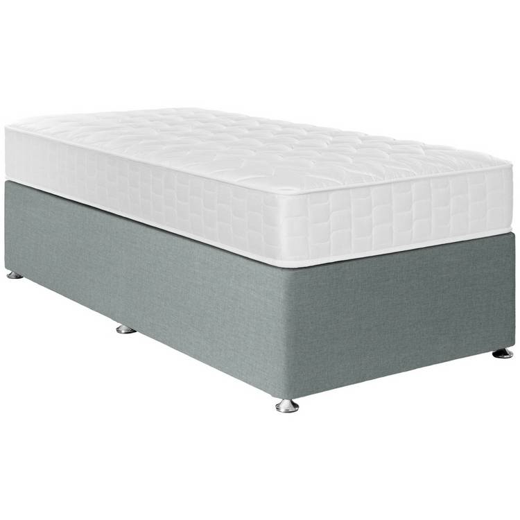 Argos Home Elmdon Single Divan Bed - Grey 0