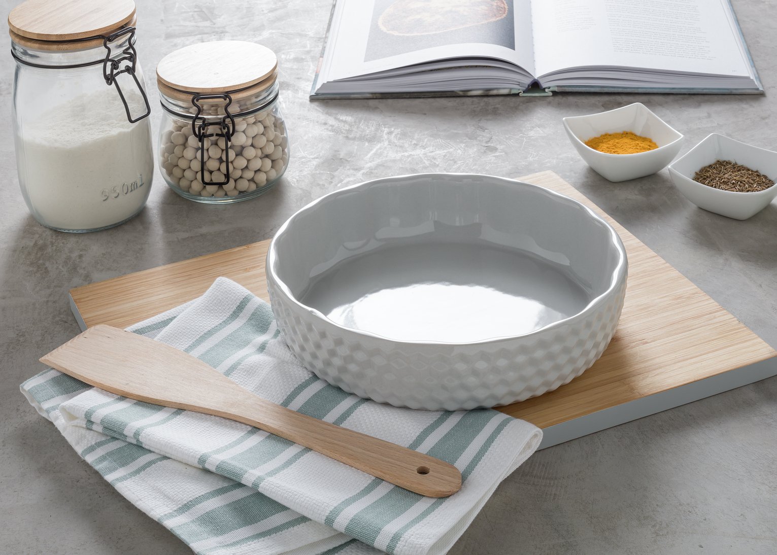 Habitat Ceramic Stacking Flan Dish Review