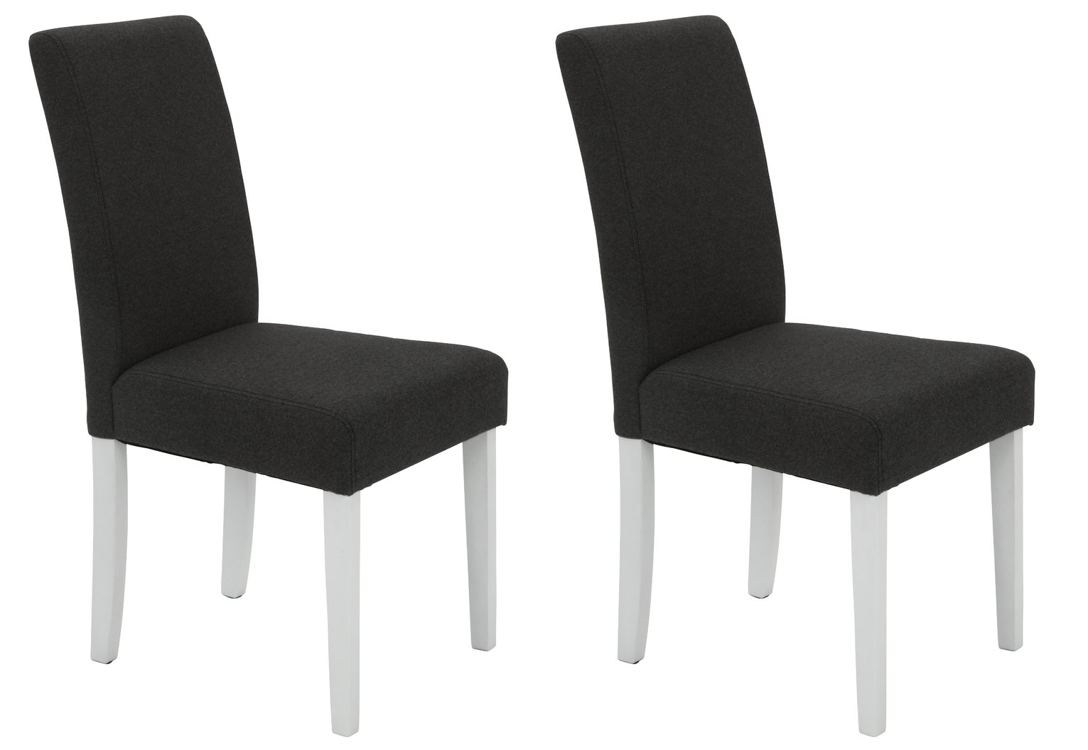 Argos Home Pair of Tweed Mid Back Chairs Review