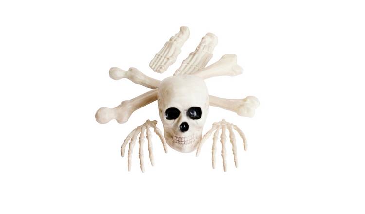 Home White Bag of Bones Halloween Decoration