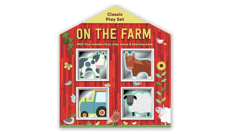 Igloo Books Wooden Animal Kids Activity Book
