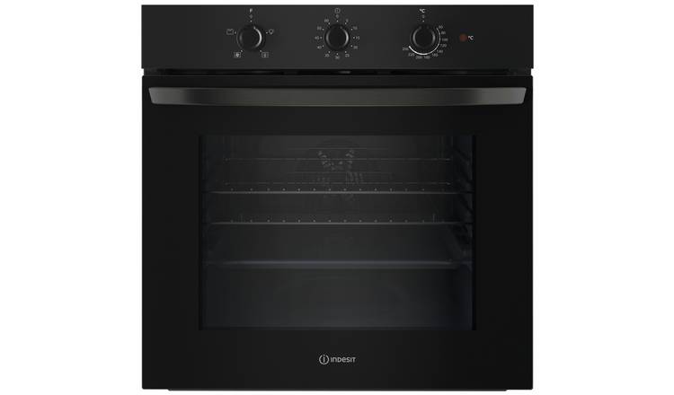 Indesit IO233BUK Built In Single Electric Oven - Black
