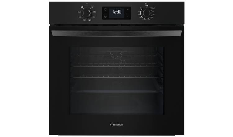 Indesit IO253BUK Built In Single Electric Oven - Black