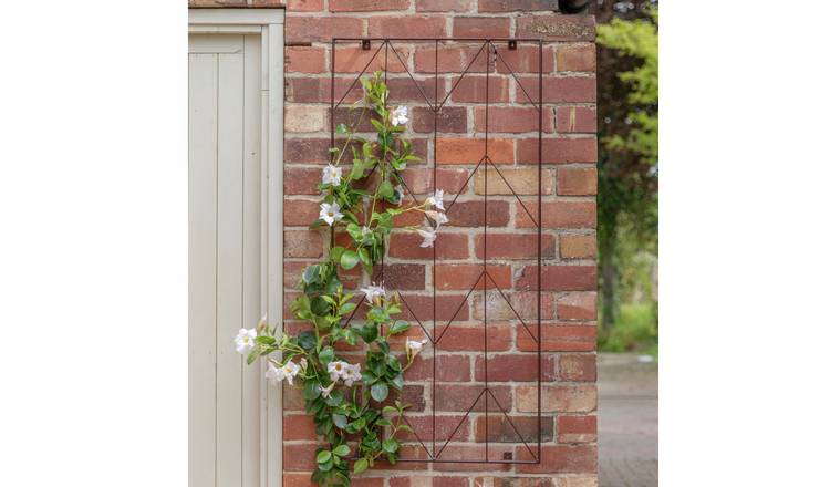 Ivyline Herringbone Trellis Bronze - 120 X 60cm