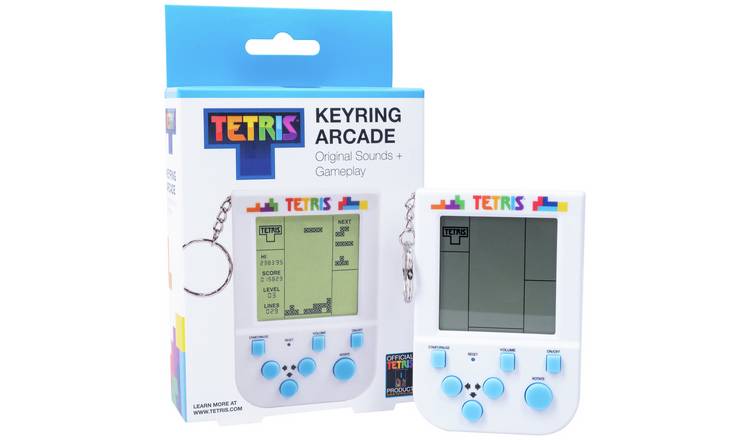 Tetris Keyring Arcade Retro Mini Portable Gaming System