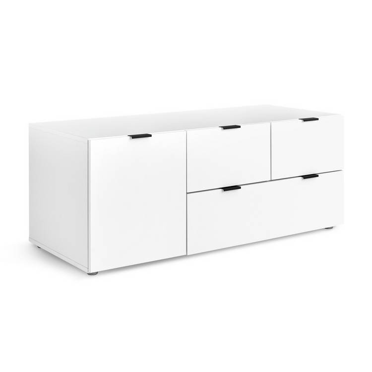 Habitat Zeke 3 Drawer Chest - White 0