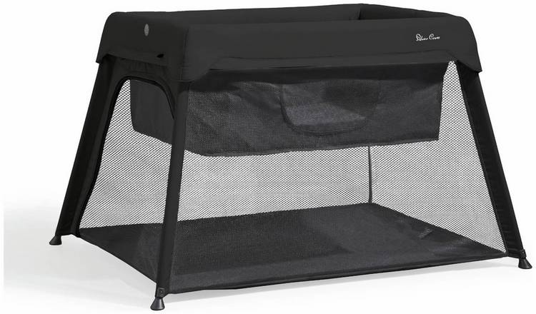 Silver Cross Slumber 3-in-1 Travel Cot - Carbon