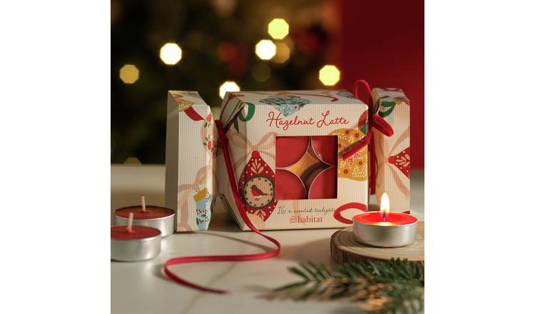 Argos Home Christmas Cookie Tealights - Pack of 16