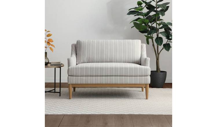 Kyoto Russell Fabric 2 Seater Sofa - Natural