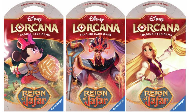 Disney Lorcana Sleeved Boosters Trading Card 