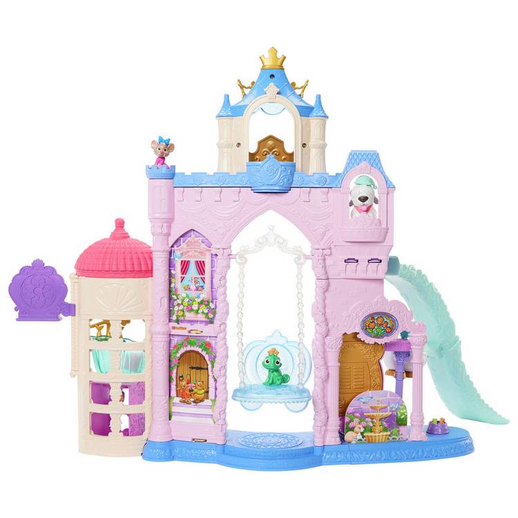 Disney Pet Palace Playset with 3 Animal Friends 0