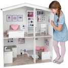 Buy Designafriend Wooden Dolls House, Doll houses