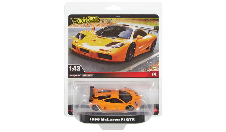 Hot Wheels Premium 1:43RD McLaren F1 GTR toy car 