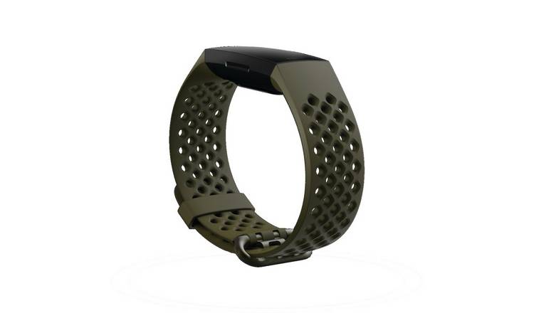 Buy Fitbit Charge 4 Large Sport Band - Evergreen | Fitness technology ...