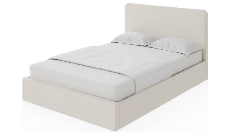 GFW Chiswick Double Side Lift Ottoman Bed - Natural