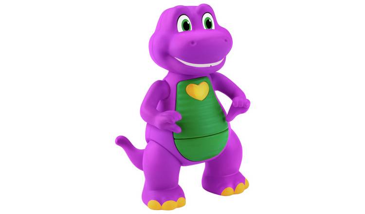 Barney's World Musical Toy Heart Hands Barney Figure