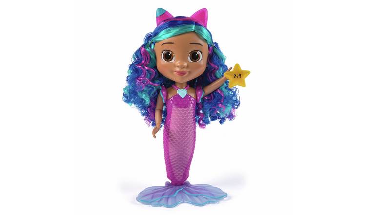 Gabby's Dollhouse The Movie Sing & Shine Mermaid Doll 