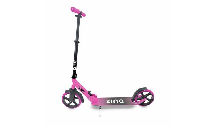 Zinc Trace Big Wheel Folding Scooter Pink