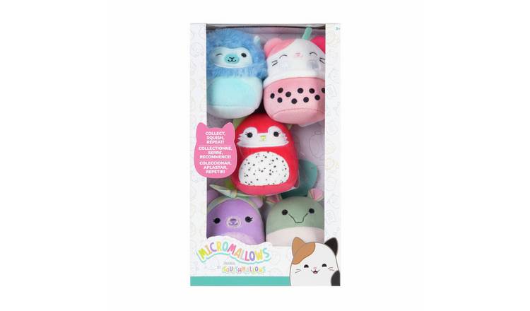 Micromallows Squishmallows 2.5 Inch 5 Pack Soft Toys