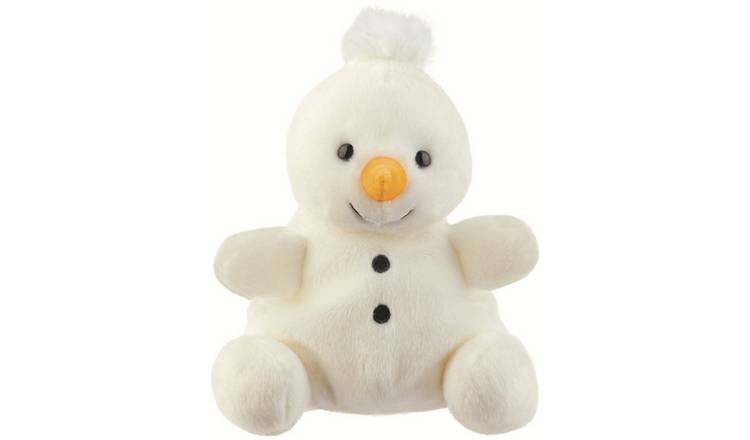 Aurora Cuddle Pals 8-inch Christmas Snowman Plush Toy