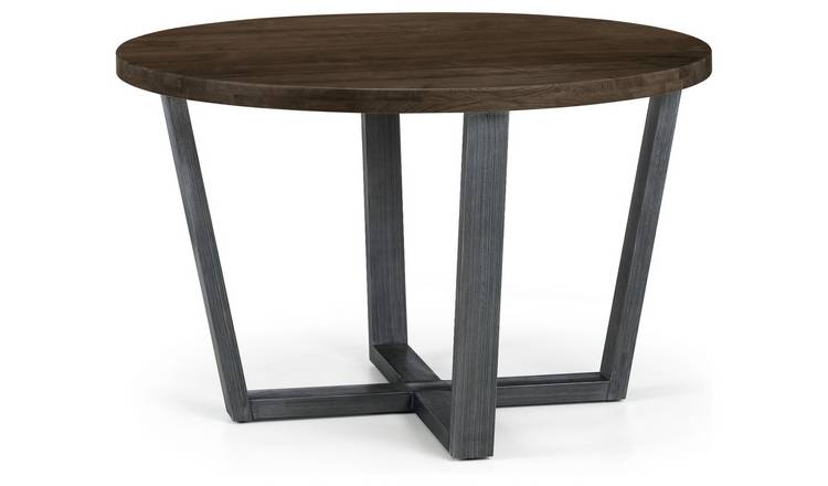 Julian Bowen Brooklyn 4 Seater Dining Table - Dark Oak