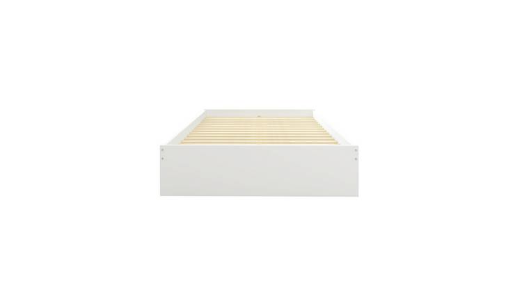 Argos Home Eli Small Double Storage Bed - White