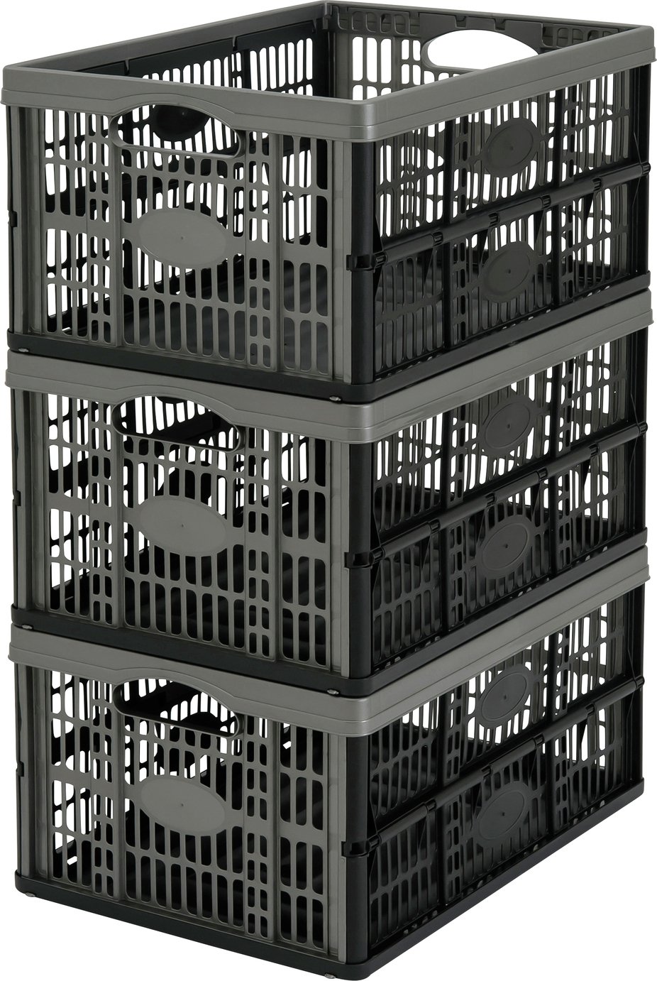 plastic storage crates