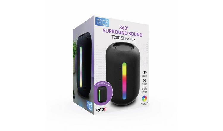 Menkind Red5 T200 Light Up 360 Surround Sound Speaker