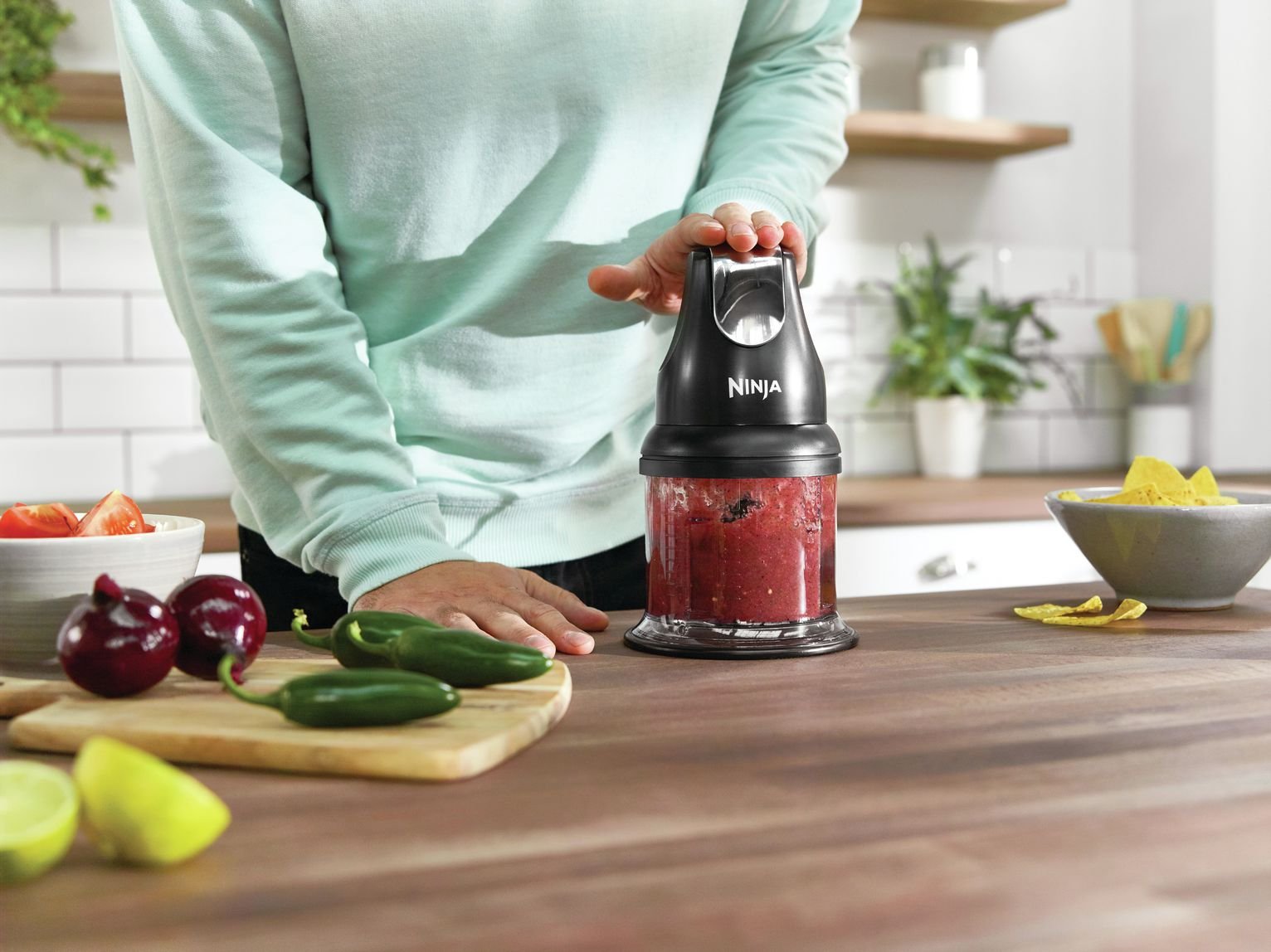 Buy Ninja NJ1002UKBK 200W Express Chopper - Black & Grey