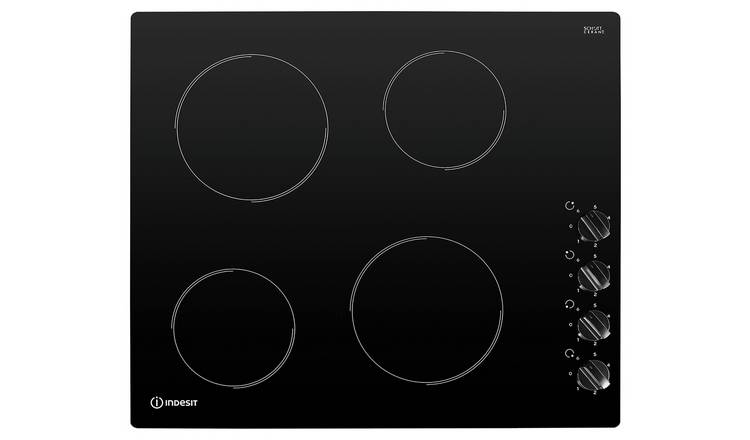 Indesit RI860C Electric Ceramic Hob - Black