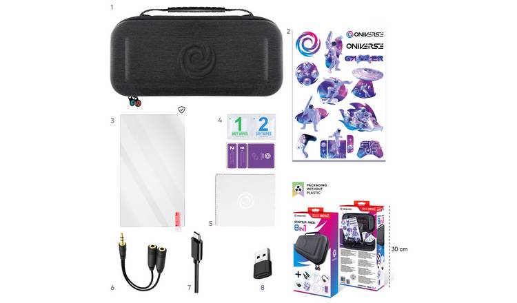 Oniverse Carrying Case 8-in-1 Starter Kit For Switch 2