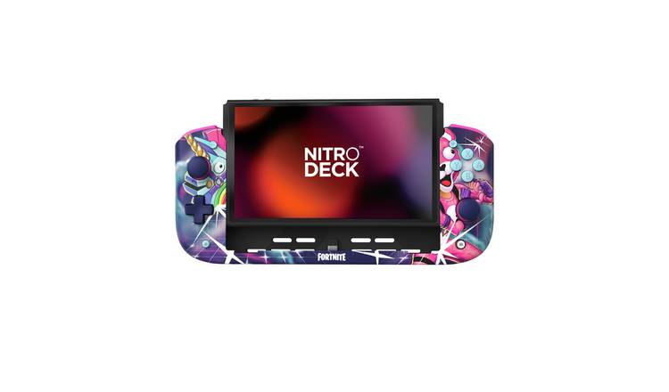 CRKD Nitro Deck Controller Switch - Cuddle TL Fortnite Edn