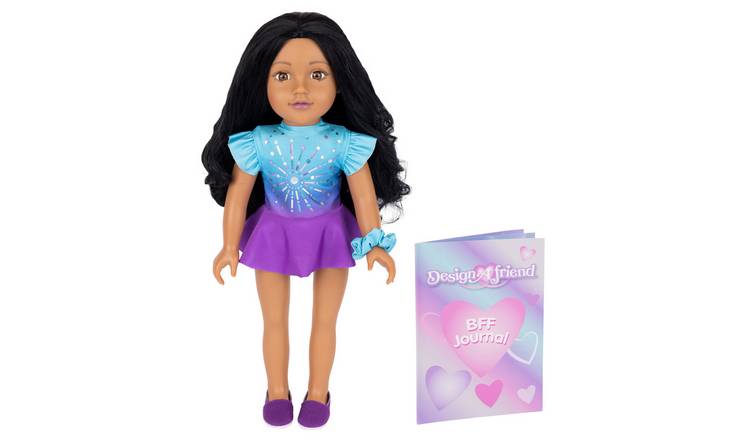 DesignAfriend 18 Inch Bobbi Gymnast Doll