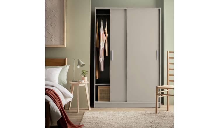 Argos Home Nova 2 Door Sliding Wardrobe - Beige