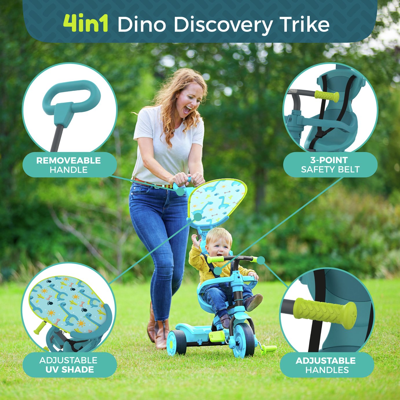 TP 4 in 1 Dino Discovery Trike Review