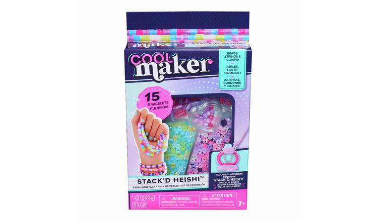Cool Maker Stack'd Heishi Bracelet Studio And Expansion Pack