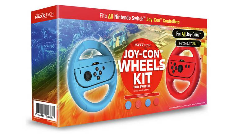 MAXX Tech Joy-Con Wheels For Nintendo Switch 2 - Twin Pack