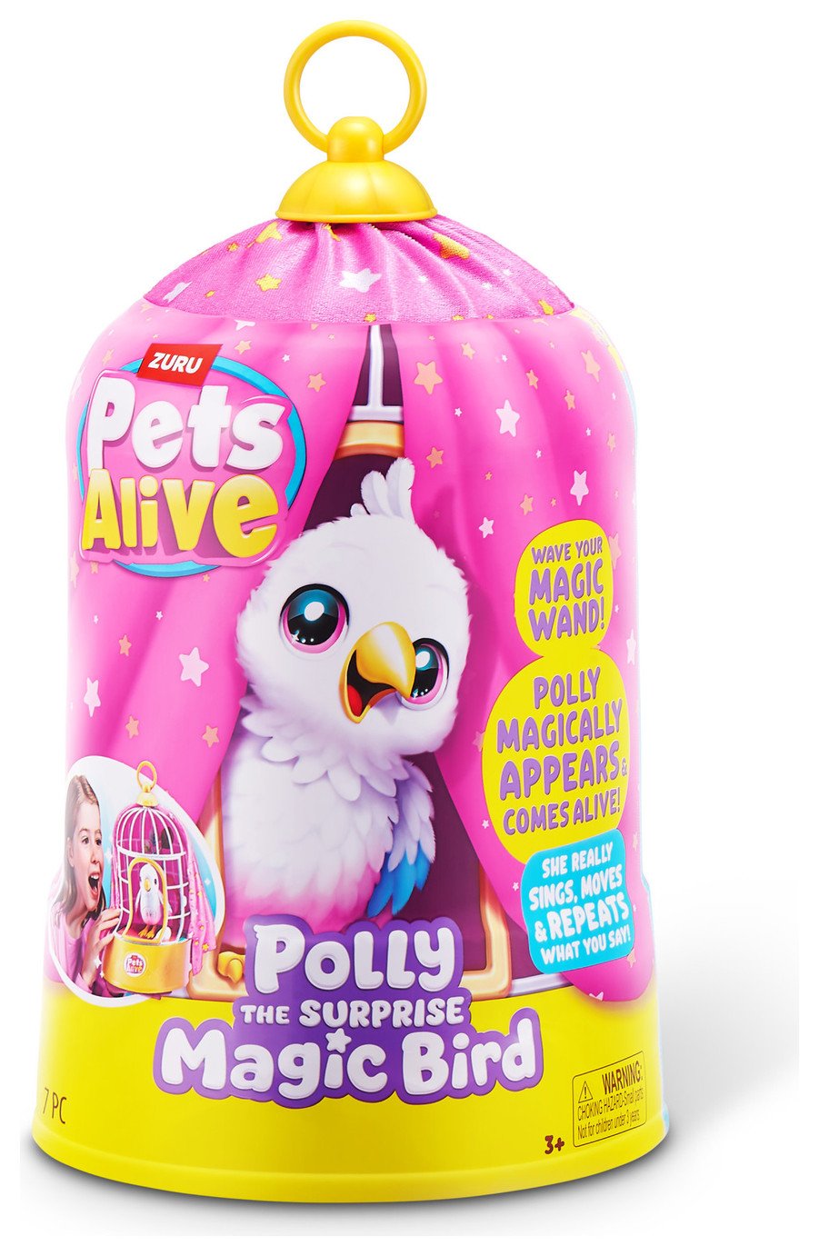 ぬいぐるみ Pets Alive Polly the Surprise Magic Bird Buy PETS ALIVE Polly The Surprise Magic Bird | Electronic toys and