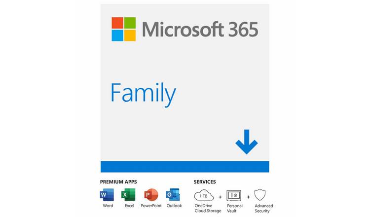 Microsoft 365 Family - 1 Year 6 Users (Store Collection)